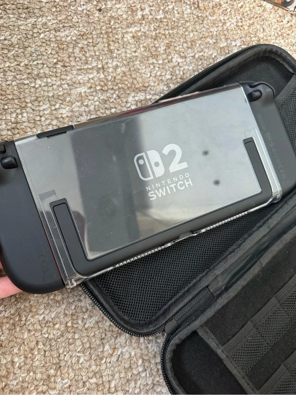 Nintendo Switch 2 With  Accessories and 2 Games